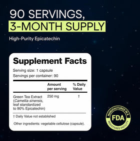 NÜCLEO FUNDAMENTALS Épicatéchine 250mg capsules ouvertes