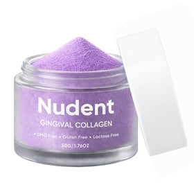 NUDENT Collasmile Poudre de Collagène pour Gencives 150g vue de face