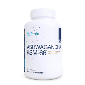 NuEthix Ashwagandha KSM 66 500mg boîte avant vue