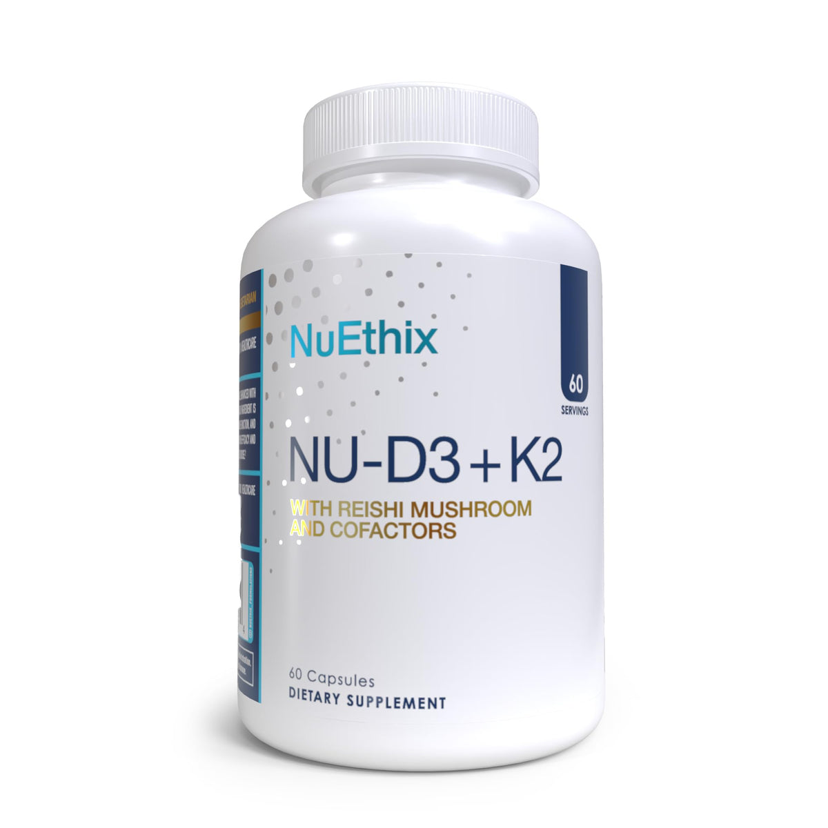 NuEthix Formulations NU-D3 + K2 boîte de 60 capsules