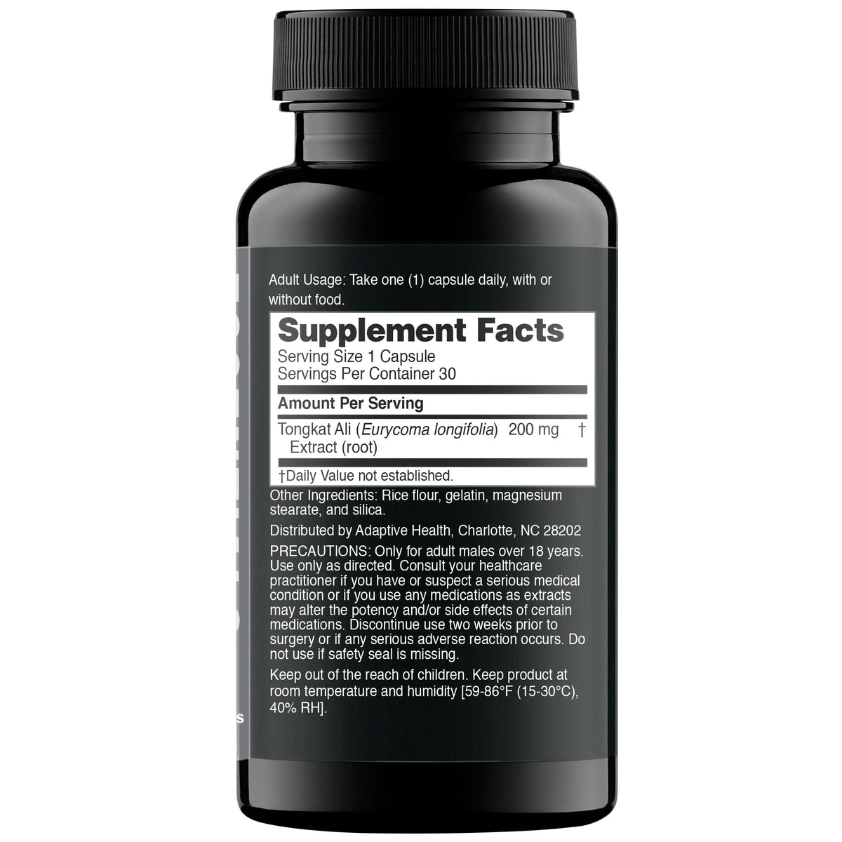 Nugenix Complément Alimentaire Tongkat Ali 200 mg contenu