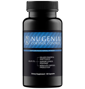 Nugenix Contrôle du Cortisol 60 capsules vue de face