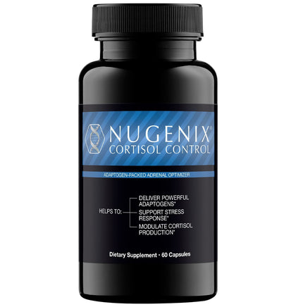 Nugenix Contrôle du Cortisol 60 capsules vue de face