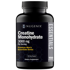 Nugenix créatine monohydrate 3000mg 150 capsules vue de face