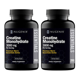 Nugenix créatine monohydrate 3000mg capsules front view