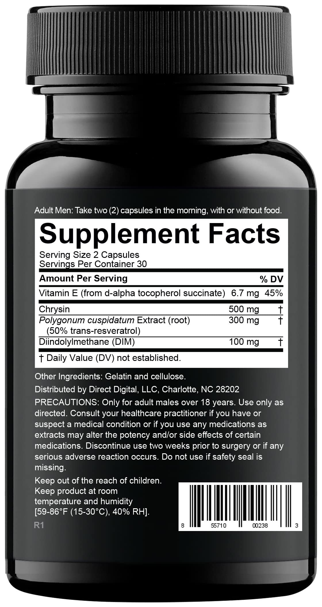 Nugenix Estro-Regulator étiquette du produit