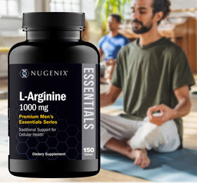 Nugenix L-Arginine 1000 mg - côté du flacon