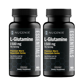 Nugenix L-Glutamine 1500mg vue avant avec étiquette
