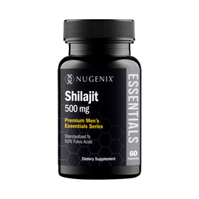 Nugenix Shilajit 500 mg capsules front view