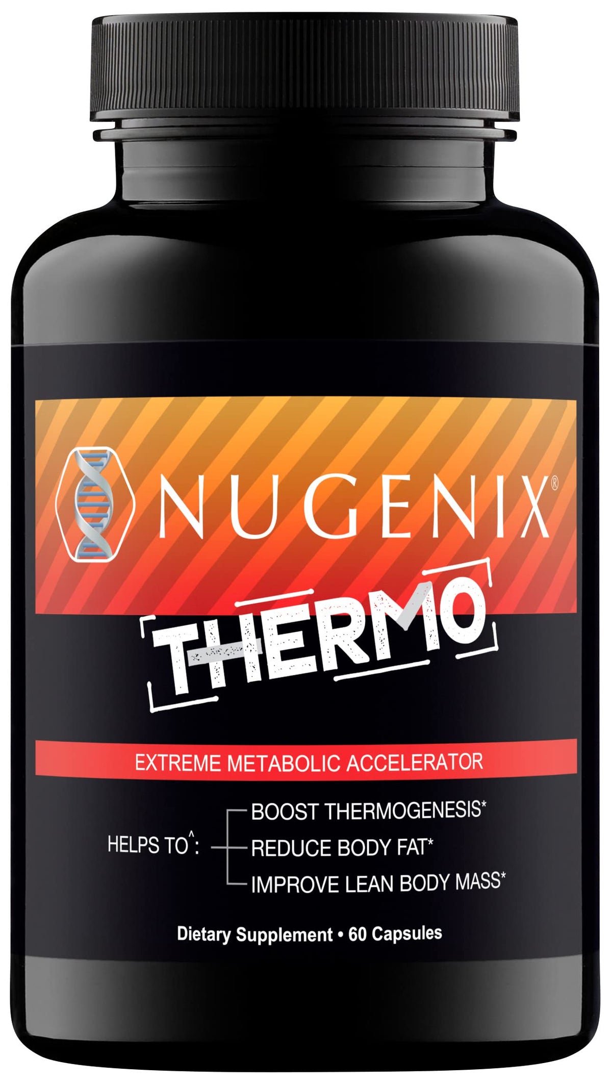 Nugenix Thermo brûleur de graisse thermogénique 60 comprimés, vue avant