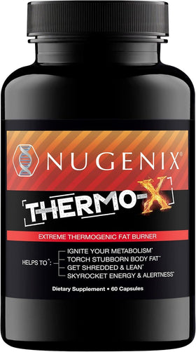 Nugenix Thermo-X boîte de 60 capsules vue de face