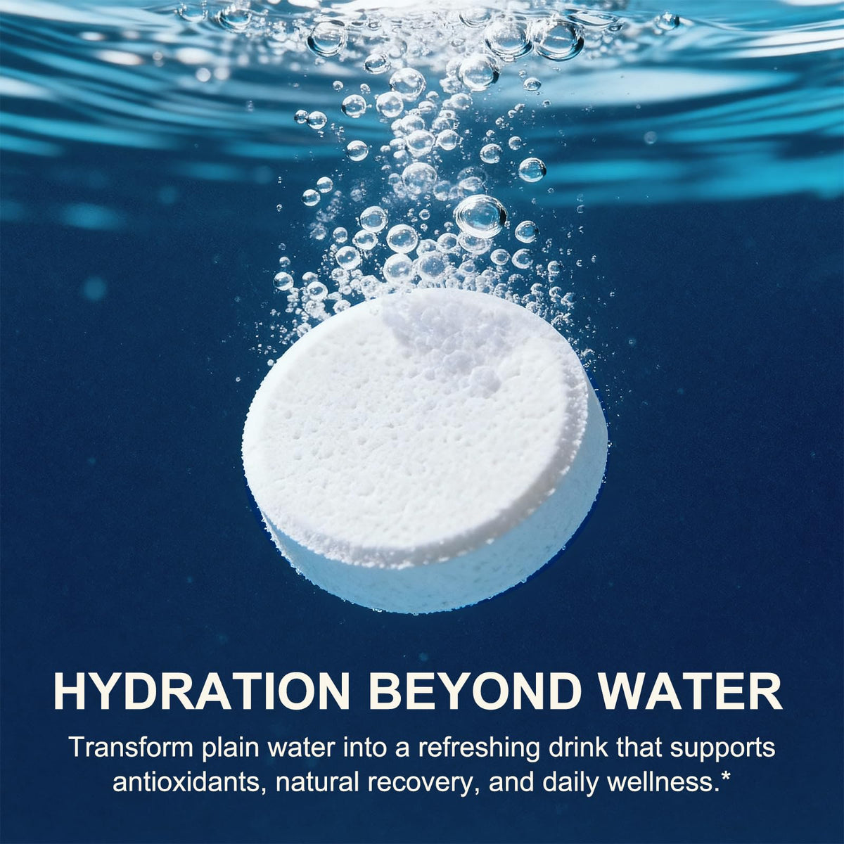NUISM Comprimés d'Eau Hydrogène H2 format comprimés
