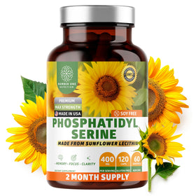 Number One Nutrition Phosphatidylserine 400mg boîte vue de face