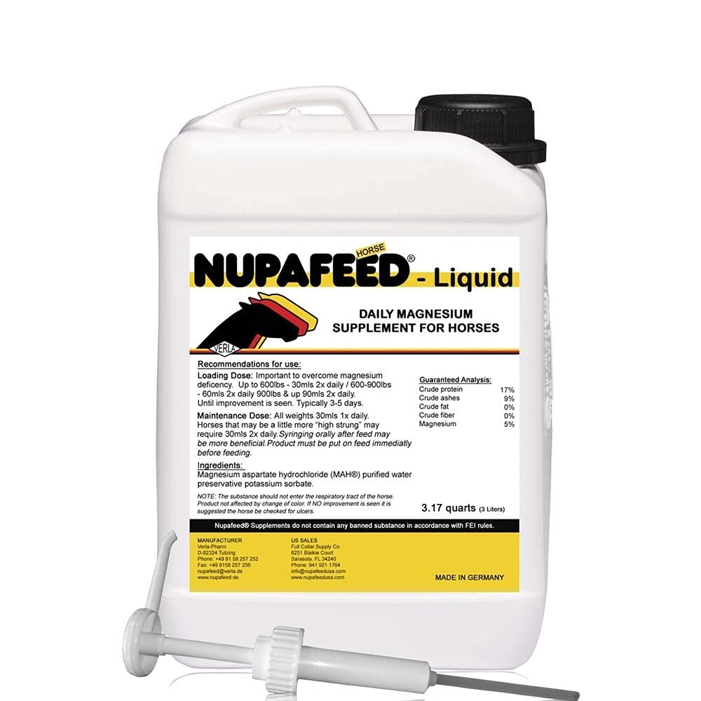 Nupafeed Magnésium 3L bouteille vue de face avec étiquette