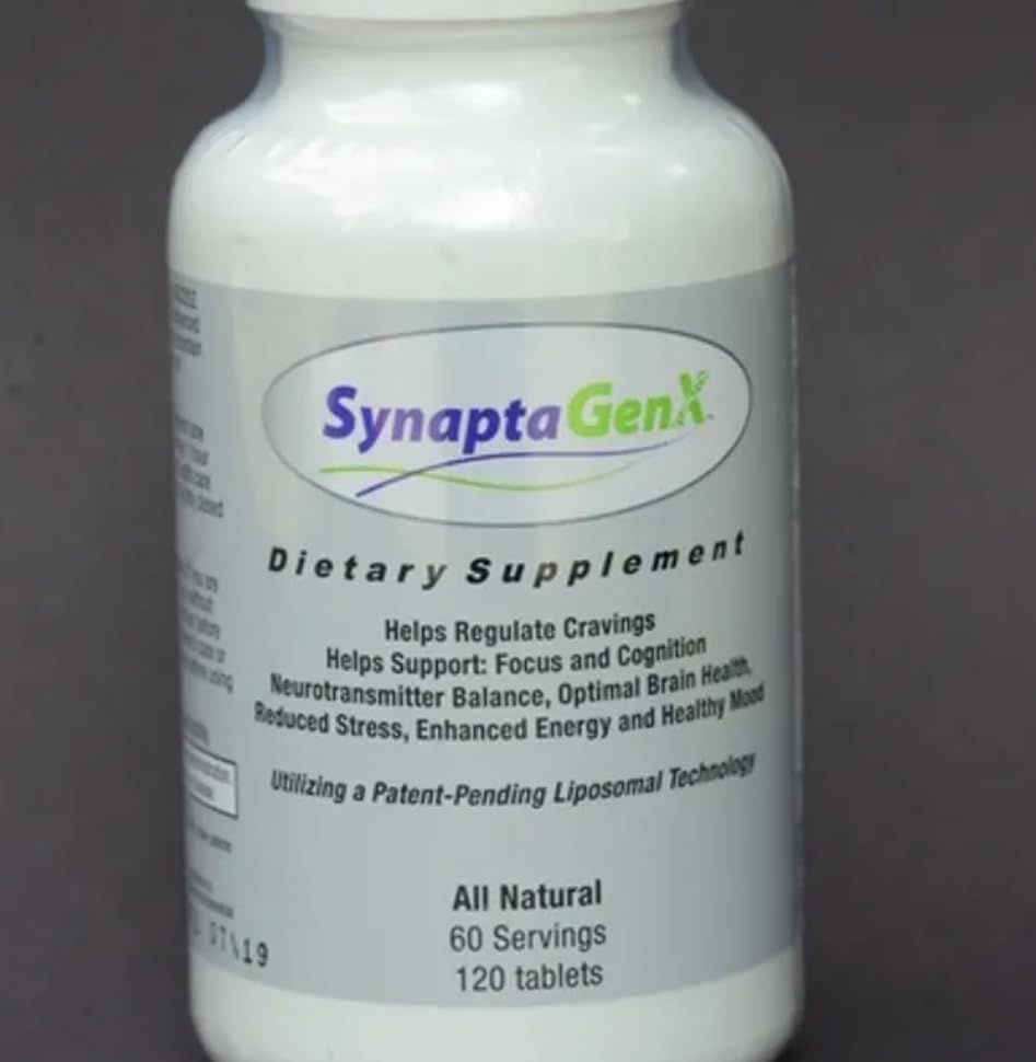 NuPathways SynaptaGenX 120 comprimés vue de face