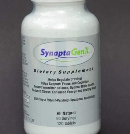 NuPathways SynaptaGenX 120 comprimés vue de face