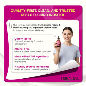 NURAFUSE Gouttes Liposomales Myo & D-Chiro Inositol 1565mg en milieu de vie
