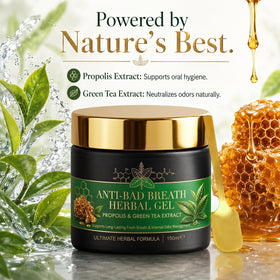Nurevion Gel Anti-Mauvaise Haleine 150g côté de l'emballage