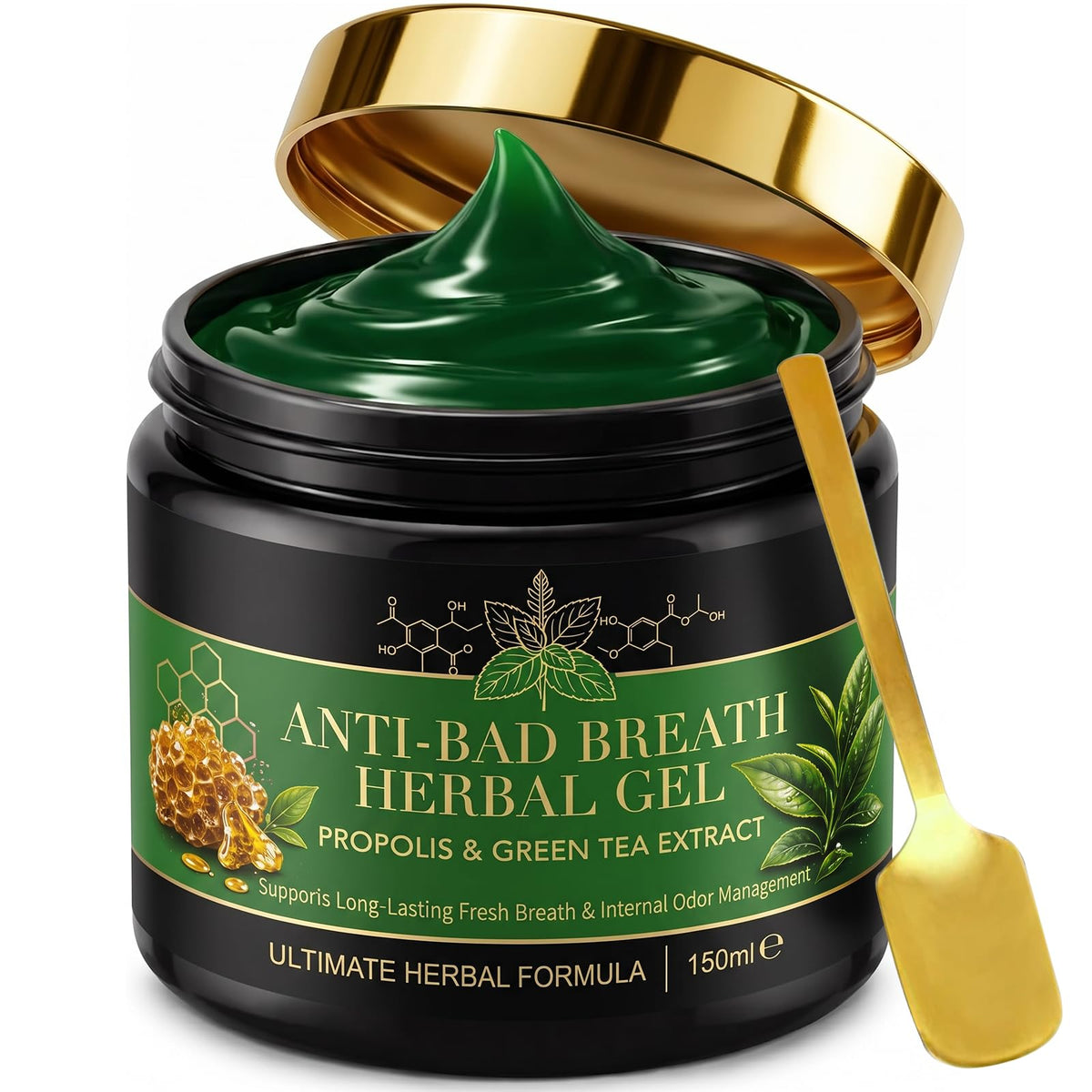 Nurevion Gel Anti-Mauvaise Haleine 150g vue de face