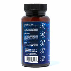 Nurses Nutrition Complément Alimentaire Magnésium L-Thréonate 1000mg arrière