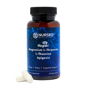 Nurses Nutrition Complément Alimentaire Magnésium L-Thréonate 1000mg vue avant