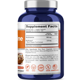 NusaPure Benfotiamine 300mg capsules végétales présentation en boîte