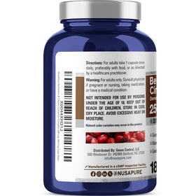 NusaPure Berbérine et Cannelle de Ceylan capsules végétales