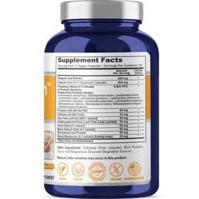 NusaPure CandiHealth Complex 900mg bottle side view
