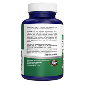 NusaPure Complément Alimentaire Thyroïdien 120 Capsules avec étiquette détaillée