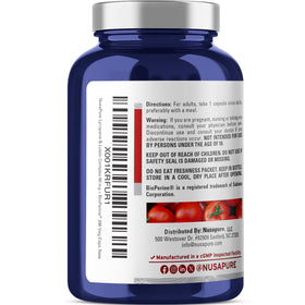 NusaPure Complexe Lycopène & Lutéine 60 mg gélules végétales côté