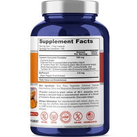 NusaPure Curcuma Curcumin 150 mg capsule vue de près