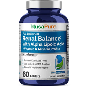 NusaPure Renal Balance boîte de 60 comprimés vue de face