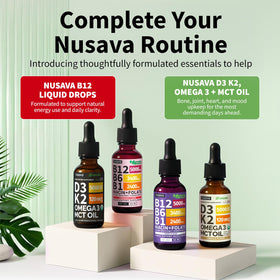NUSAVA B12 liquide 10000 mcg framboise ingrédients