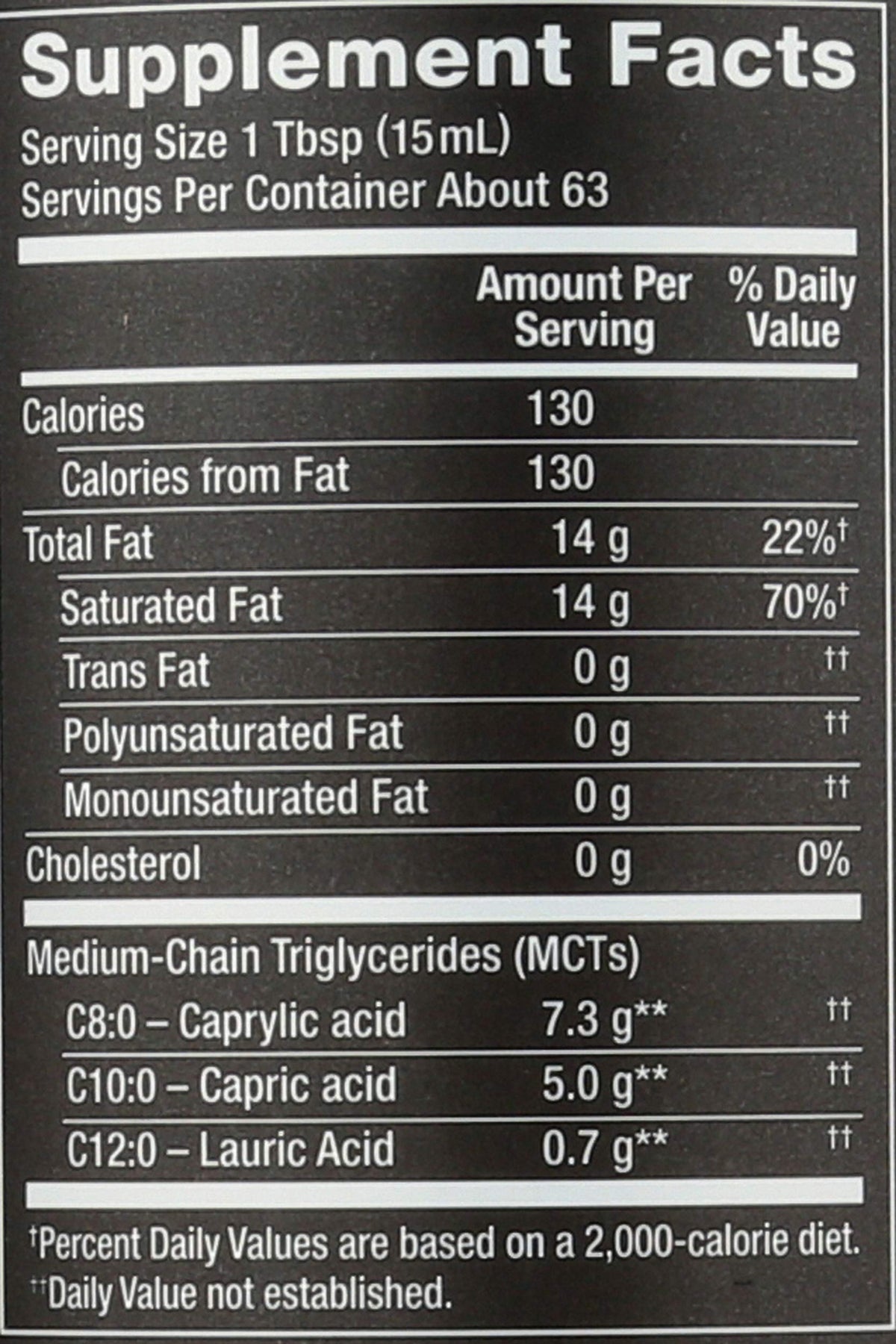 Nutiva Huile MCT Bio 32 Oz en cuisine avec café