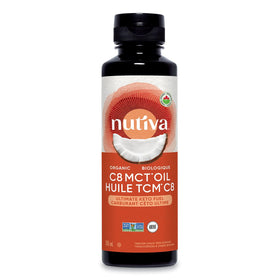 Nutiva Huile MCT C8 Bio 358g vue avant