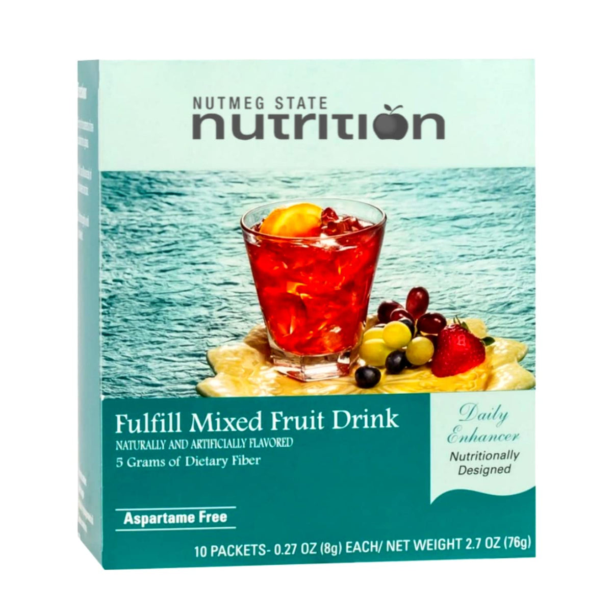 Nutmeg State Nutrition Mélange de Boisson Riche en Fibres 136g vue avant