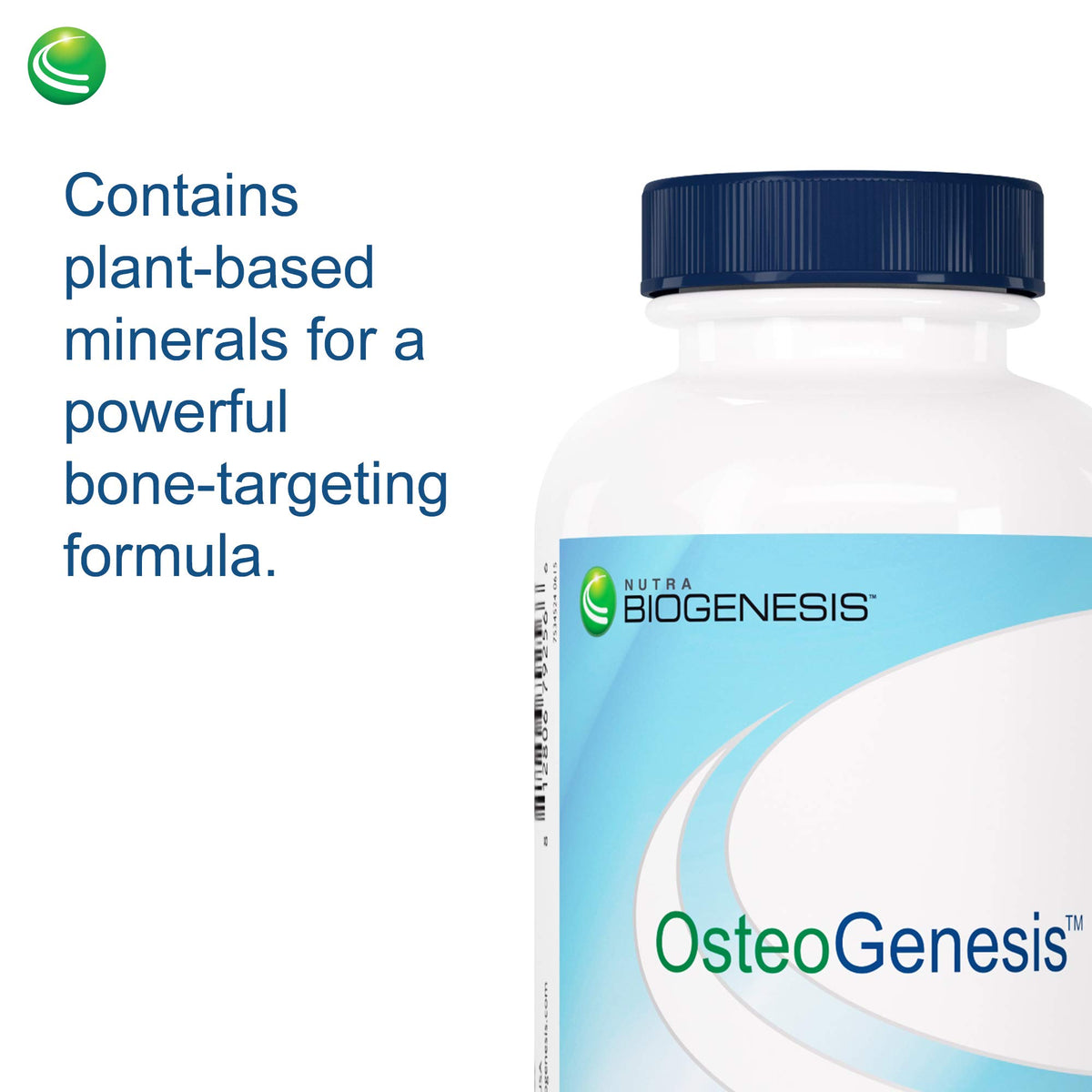Nutra BioGenesis Calcium capsules à côté d'un verre d'eau