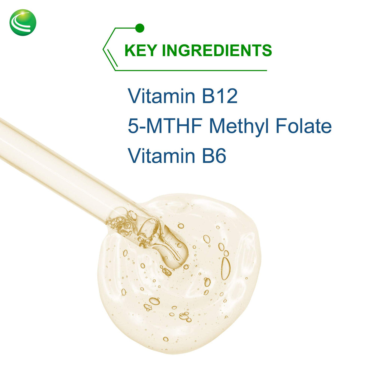 Nutra BioGenesis Methyl Factors gouttes de vitamine B12 avec compte-gouttes