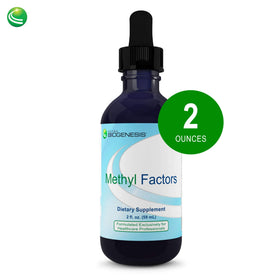Nutra BioGenesis Methyl Factors gouttes de vitamine B12 présentation avec cerises