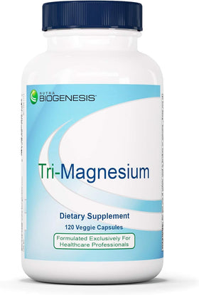 Nutra BioGenesis Tri-Magnesium Complex 120 capsules front view