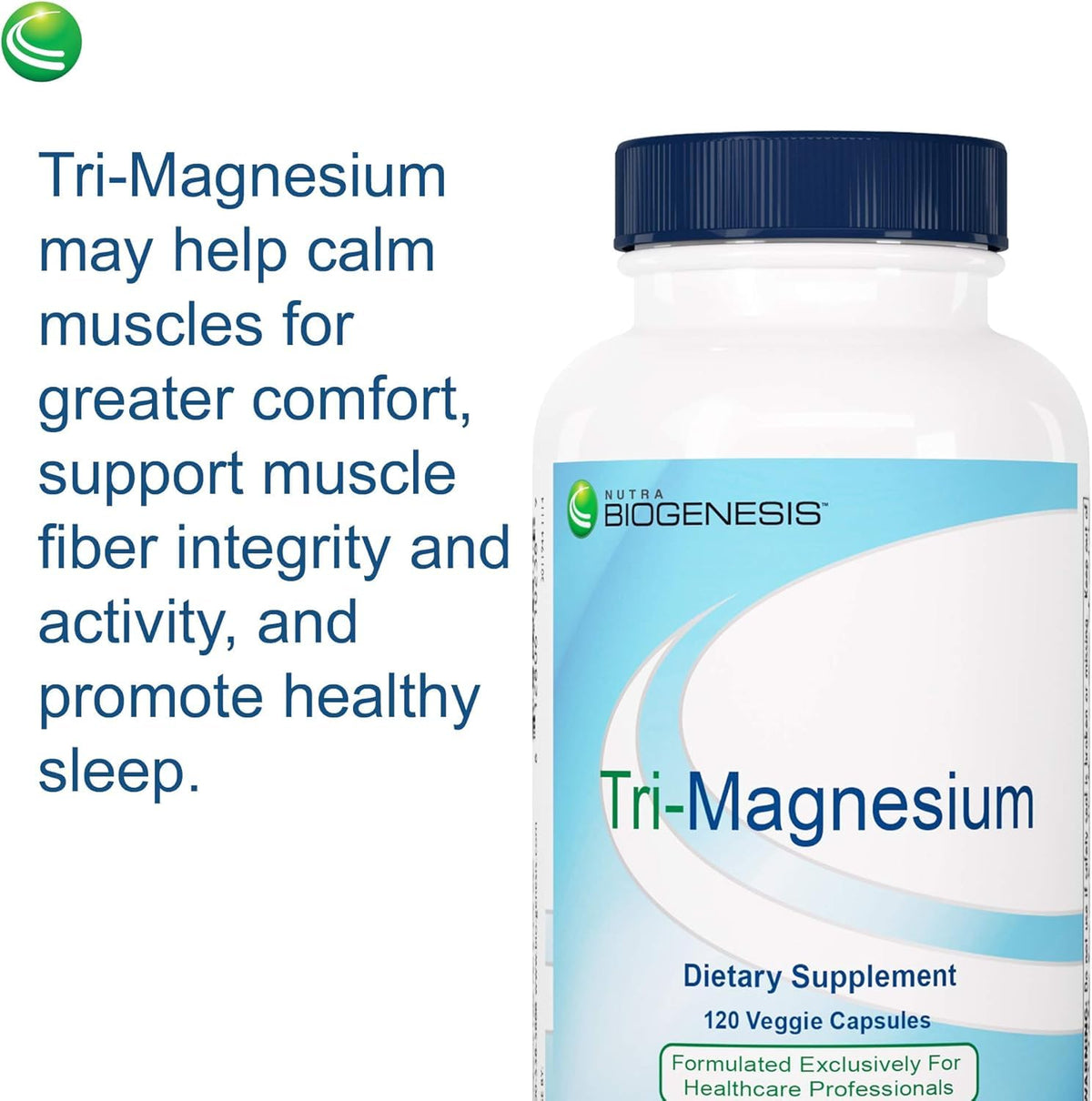Nutra BioGenesis Tri-Magnesium Complex in a lifestyle setting