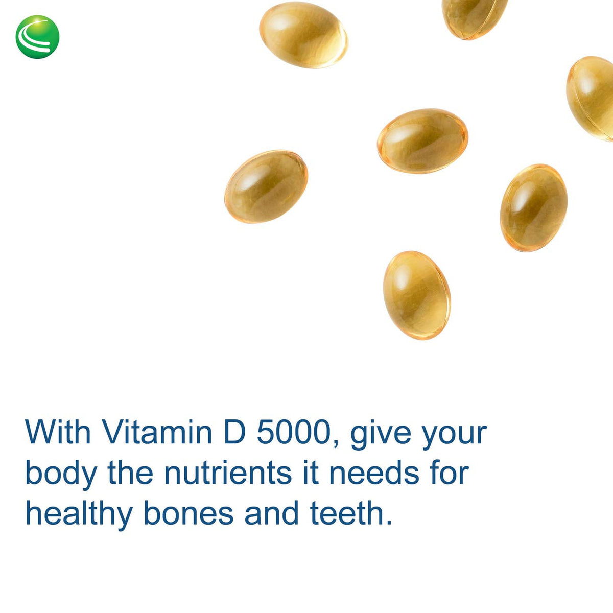 Nutra BioGenesis Vitamine D3 5000 IU gélules en main