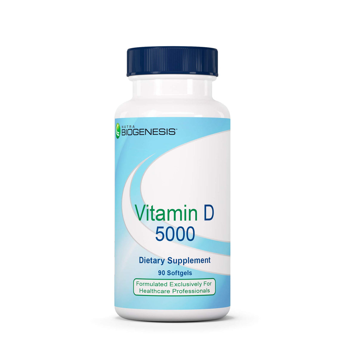 Nutra BioGenesis Vitamine D3 5000 IU gélules vue de face