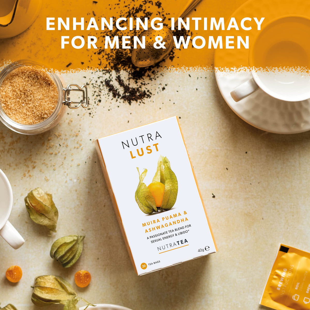 Nutra Tea - Boîte de sachets de thé aux plantes