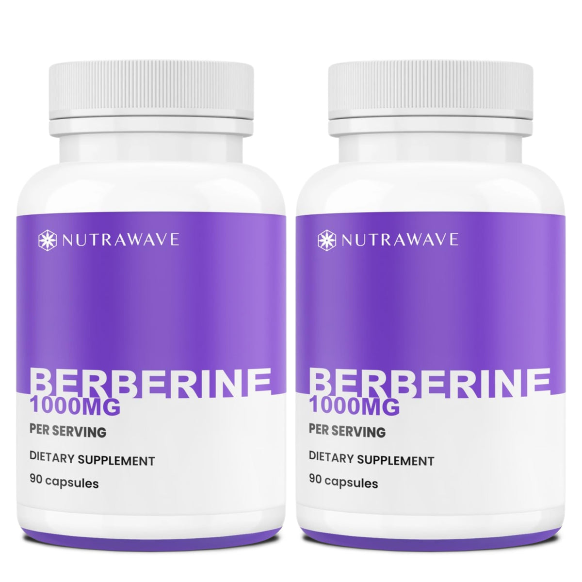 Nutra Wave Berbérine Pure 1000mg capsules avant