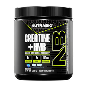NutraBio Créatine + HMB packaging vue de face