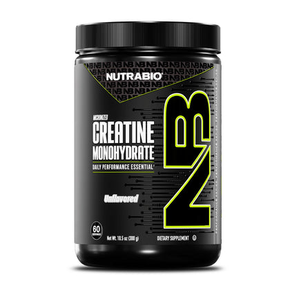 NutraBio Créatine Monohydrate 300 g emballage avant