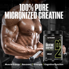 NutraBio Créatine Monohydrate 300 g utilisation pendant l'entraînement