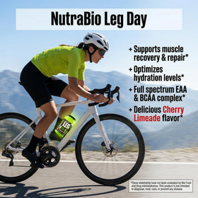NutraBio Leg Day Poudre Intra-Workout 20 Portions Cerise Lime ingrédients