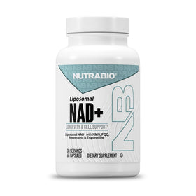 NutraBio Liposomal NAD+ 60 capsules vue avant